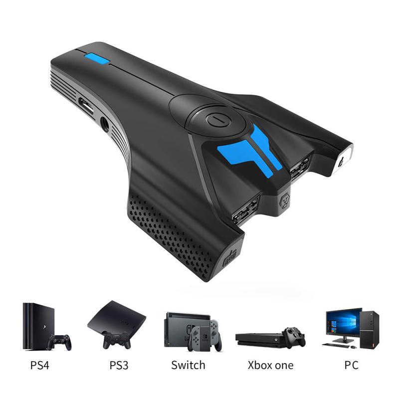 Buy Online Gamepad For Ps4 To Xbox Controller Converter Keyboard Mouse Adapter Game Handle With Custom Button For Nintendo Switch Ps3 Pc Alitools