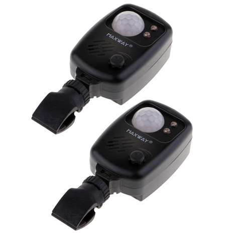 MagiDeal 2pcs Security Infrared Motion Sensor PIR Alarm for Fishing Camping ► Photo 1/6