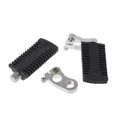 Motorcycle Pedals Foot Pegs Rest Footrests Footpegs For 47/49cc Pocket Dirt Bike Mini Moto Quad ATV ► Photo 1/6