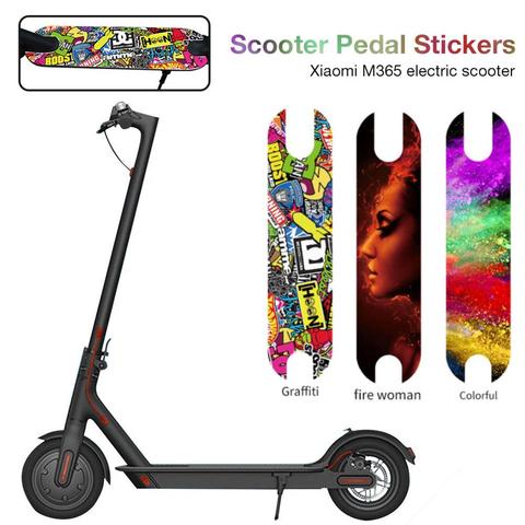 DIY Scooter Pedal Footboard Tape Sandpaper Sticker For XIAOMI M365 Electric Skateboard Anti-slip Protective Skate Stickers ► Photo 1/6