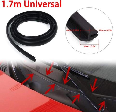 Car Windshield Panel Moulding Seal Strip for Citroen C3 C4 Xsara Picasso berlingo C5 C8 for Peugeot ► Photo 1/6