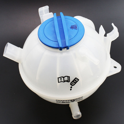 LARBLL Coolant Reservoir Expansion Tank With Cap 1K0121407A fit for VW Volkswagen Beetle Passat Audi TT Quattro A3 CC Q3 ► Photo 1/5