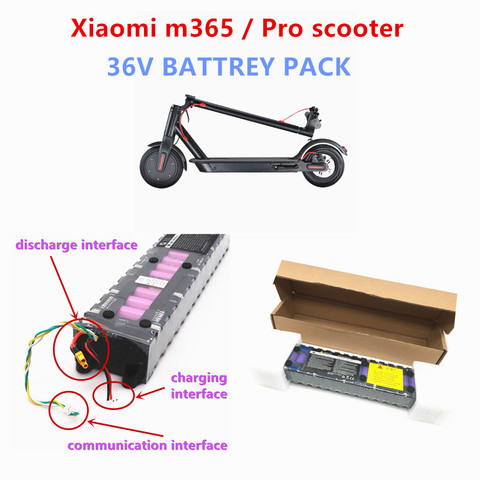 36V 7.8AH Battery Pack For Xiaomi M365 & M365 PRO Lithium-ion Genuine LG  Cells