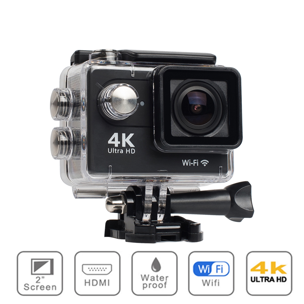 cocinar Reclamación proporcionar Original H9 Action Camera Ultra HD 4K / 30fps WiFi 2.0" 170D Underwater  Waterproof Gopro Video Recording Cameras Sport Cam - Price history & Review  | AliExpress Seller - BORUIT Delicate Store | Alitools.io