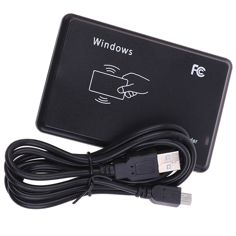 RFID Reader USB Port EM4100 TK4100 125khz ID Contactless Sensitivity Smart Card Support Window System/Linux ► Photo 1/1