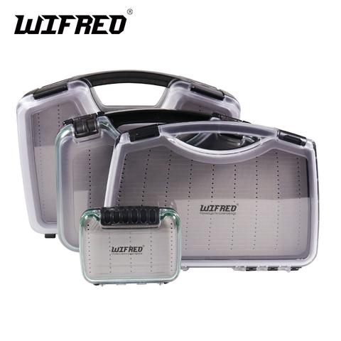 Wifreo Fishing Fly Box Waterproof Pocket Travel Display Boat Saltwater Fishing Large Size Fly Case ► Photo 1/6