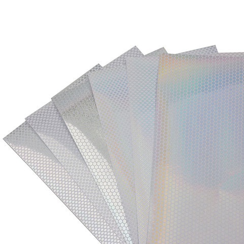6pcs Fishing Lures Stickers 20*10cm Holographic Adhesive Film Flash Artificial Fish scale skin Fly Tying Fishing Jig Accessory ► Photo 1/6