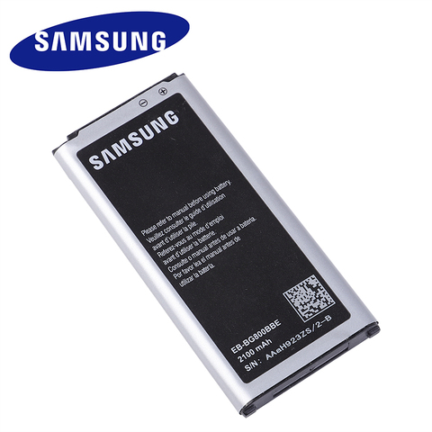 SAMSUNG Original Battery EB-BG800CBE EB-BG800BBE For Samsung GALAXY S5 mini S5MINI SM-G800F G870a G870W EB-BG800BBE 2100mAh NFC ► Photo 1/2