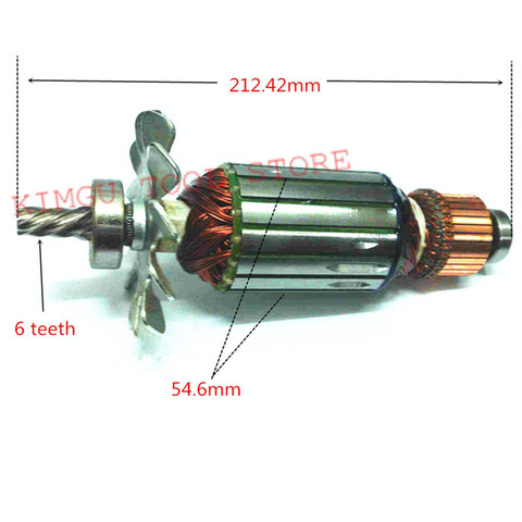 AC220-240V Motor Armature Rotor Engine  for  DEWALT D28710 N085931 ► Photo 1/1