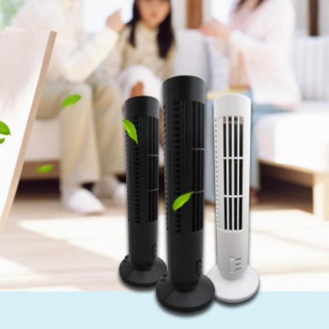 Mini USB Rechargeable Home Office Desktop Summer Air Cooler Cooling Tower Fan ► Photo 1/6