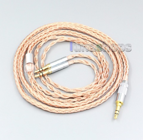 LN006747 6.5mm XLR Balanced 16 Core 99% 7N OCC Earphone Cable For Hifiman arya Sundara Ananda HE1000se HE6se he400 3.5mm pin ► Photo 1/6