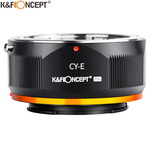 K&F CONCEPT Contax Yashica CY C/Y lens to NEX E Mount Adapter for Contax Yashica to Sony E mount Camera Adapter ► Photo 1/6