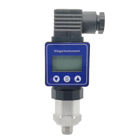 pressure transmitter with LCD Display G1/4 12-36V 0-10V 0.5% 0-600bar optional stainless steel pressure  transducer sensor ► Photo 1/2