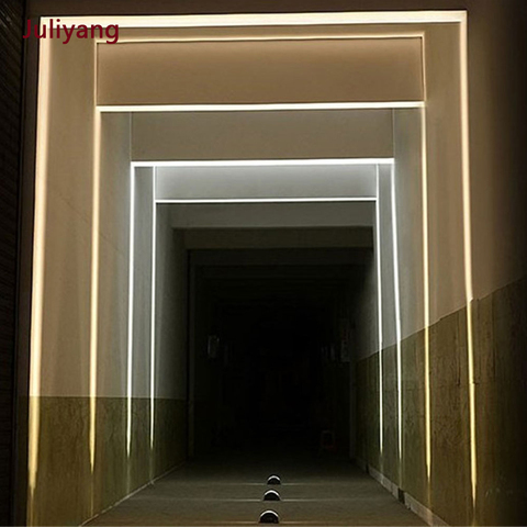 LED 8W outdoor waterproof window light four-sided luminous wall lamp contour light creative door frame sconce lamp AC85-265 ► Photo 1/6