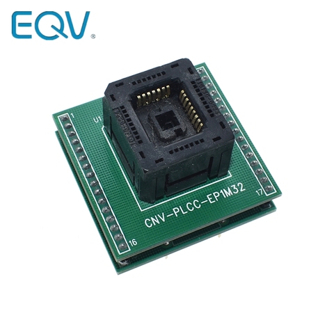 Top Quality Chip programmer PLCC32 adapter socket CNV-PLCC-EP1M32 0324-309 with Board for BIOS PLCC32 ► Photo 1/6