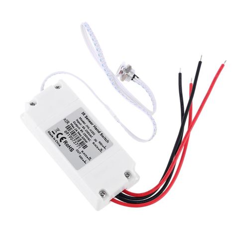 IR Motion Sensor Switch on-off Touchless Infrared Human Body Hand Control Switches Cabinet Light Detector 110V 220V ► Photo 1/6