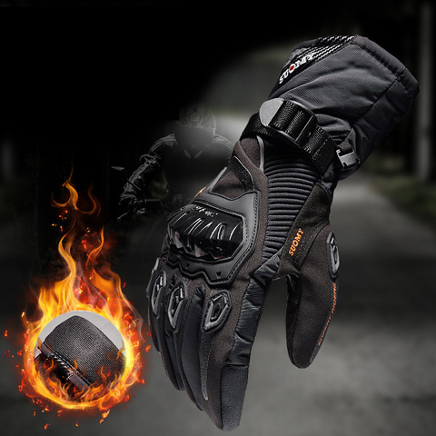 SUOMY motorcycle gloves 100% Waterproof windproof Winter warm Guantes Moto Luvas Touch Screen Motosiklet Eldiveni Protective ► Photo 1/1
