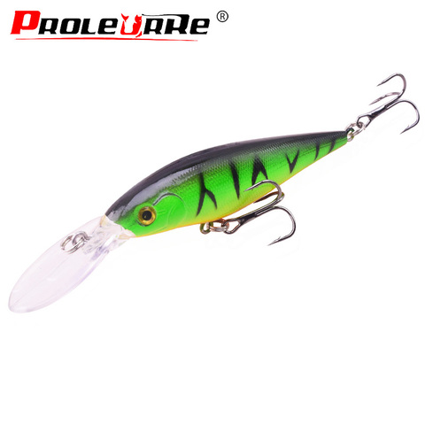 Proleurre Floating Minnow Hard Fishing Lures 11cm 11g Wobbler Swimbait Artificial Bait With Treble Hook Crankbaits Bass Tackle ► Photo 1/6