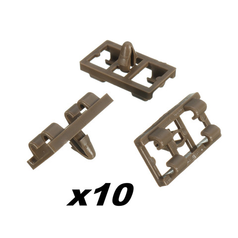 New 10x Lower Door Weatherstrip Plastic Seal Retainer Clip Front Rear For BMW X5 E53 ► Photo 1/6