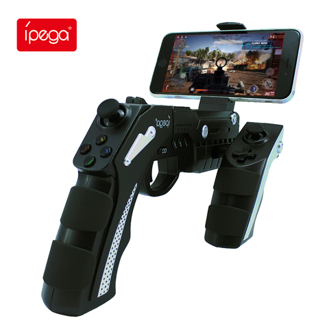 ipega PG9057S Gamepad Game Gun Bluetooth Game Joystick for Phone PUBG Controller Jogos Mando Console Joystick For Хiaomi ► Photo 1/6