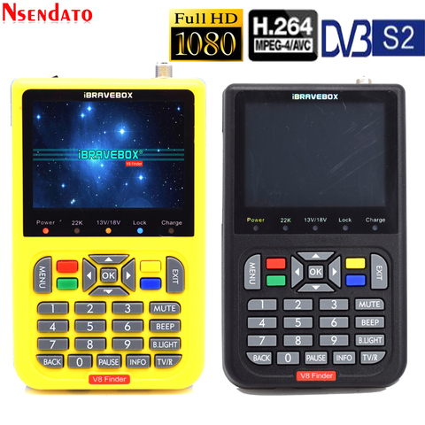 V8 Finder Digital Satellite Finder 3.5 inch LCD Satellite Finder Digital Satellite Signal Finder Meter Satellite Meter Satellite ► Photo 1/6