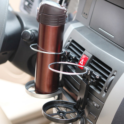 Universal Folding Cup Holder Auto Car Air-Outlet Drink Holder with Fan Car  Beverage Bottle Cup Car Frame for Truck Van Drink - Price history & Review