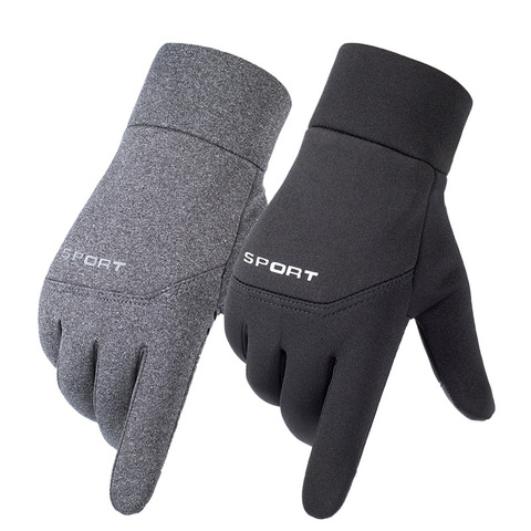 Winter Warm Unisex Touchscreen Thermal Cycling Bicycle Bike Gloves Outdoor Sports Full Finger Camping Hiking Motorcycle Gloves ► Photo 1/6