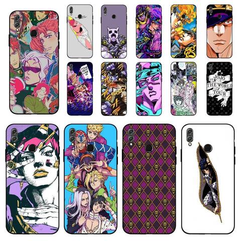 YNDFCNB JOJO’S BIZARRE ADVENTURE OVER HEAVEN JoJo Anime Phone Case for Huawei Honor 8 x 9 10 20 V 30 pro 10 20 lite 7A 9lite ► Photo 1/6