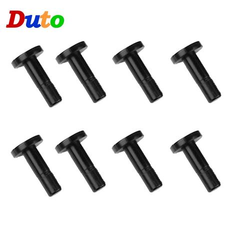 10pcs 6.35mm Straight end Plug End Cap 1/4 Inch Hole Seal Stoppers leakproof Slip-Lock Misting Nozzle Tees Blocked Tool RO water ► Photo 1/3