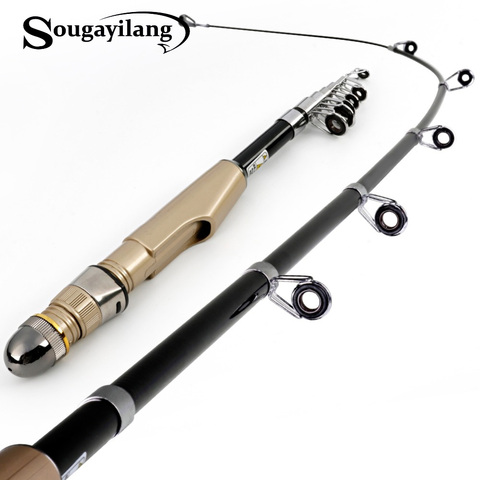 Sougayilang Telescoping Ice Fishing Rod Pole Winter Ultra-light Ice Fishing Rod Lightweight Material Handle Fishing Rod ► Photo 1/6