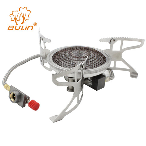 Bulin Outdoor Gas Stove Folding Cooking Furnace Camp Cookware Split Gas Furnace Stove for Camping Hiking Picnic with Pot ► Photo 1/6