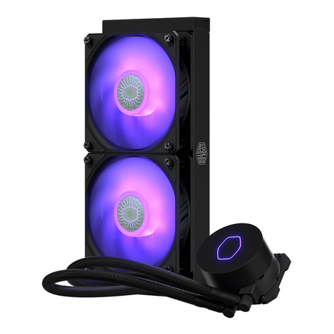 Cooler Master ML240L V2 RGB CPU Water Liquid Cooling 120mm SickleFlow RGB fan CPU Cooler Computer radiator For i9 2066/115x/AM4 ► Photo 1/6