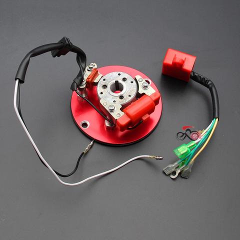 Racing tator Magneto Racing Inner Rotor CDI Kit Red For 110 125 140cc Lifan YX Pit Dirt Bike NEW E-Moto ► Photo 1/5