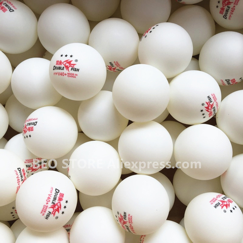 30/60balls/120balls Double Fish Table Tennis Ball V40+ 3-star without box ABS material plastic poly ping pong ball tenis de mesa ► Photo 1/2