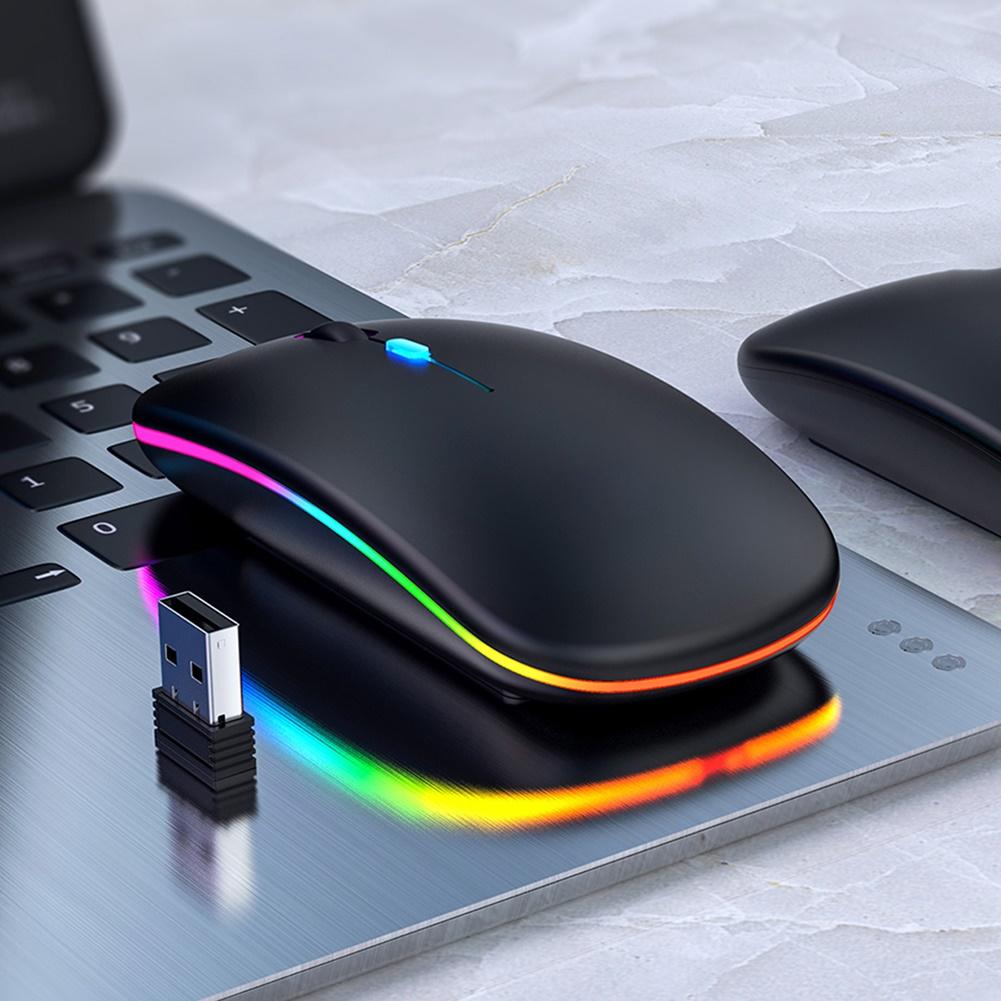 Price history &amp; Review on 2.4G Wireless Bluetooth LED Mice USB Ergonomic  Gaming Mouse for Laptop Computer Wireless Mouse Rechargeable Ergonomic  Silent | AliExpress Seller - Wiggle Wiggle Store | Alitools.io