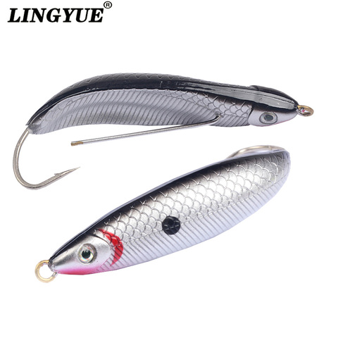 LINGYUE Anti Grass Fishing Spoon Hard Lures 7g 18g Artificial Bait Curved VIB Wobblers all water Crankbaits Fishing Tackle ► Photo 1/6