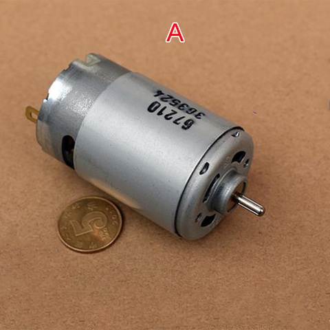 RS-570 Electric Motor 35mm*65mm  DC 14.4V 19.6V 24V 12200RPM-20000RPM High Speed High Power Engine For electrical tools ► Photo 1/6