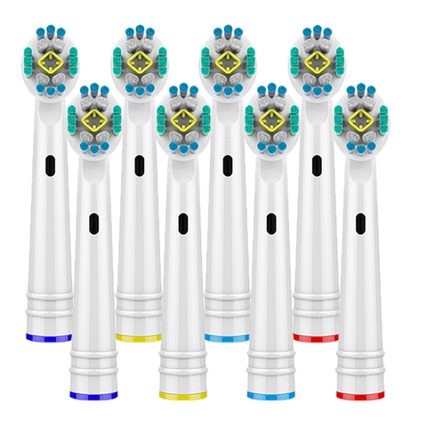 8pcs Electric Toothbrush Nozzles For Oral B 3D White Toothbrush Heads Braun Wholesale Dropshipping Toothbrush Heads ► Photo 1/5