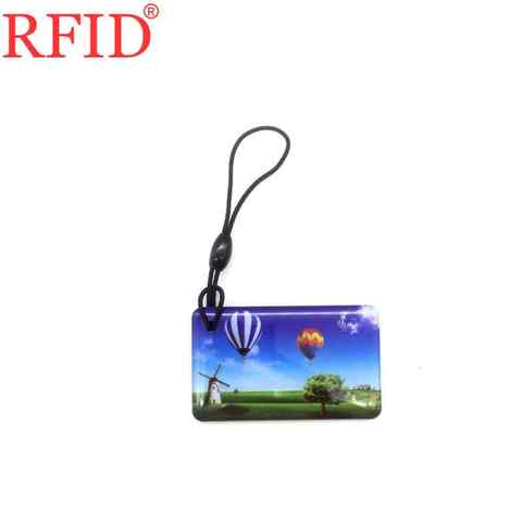 UID S50 1K 13.56Mhz Changeable Writable Key Tags NFC Card RFID Waterproof Keychain Token Tag Access Control Card Fast Shipping 1 ► Photo 1/3