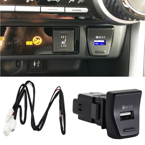 For Toyota RAV4 rav4 5th XA50 2022 Interior QC3.0 USB Fast Charger ► Photo 1/6