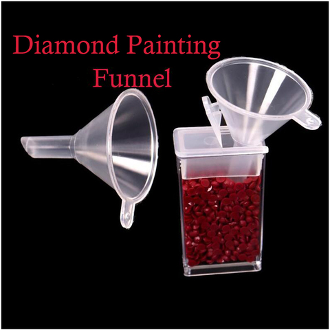 Square Diamond Painting Accessories funnel Bead Container Diamond Embroidery Environmental protect Tool ► Photo 1/3