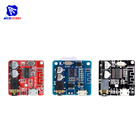 diymore Mini Bluetooth 4.1/ 5.0 MP3 Lossless Decoder Amplifier Module Micro USB 3.5mm Audio Output Amplifier Board for Car Auto ► Photo 1/6