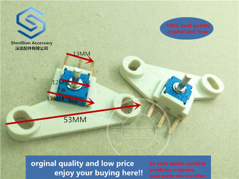 1pcss 100% new and orginal TOCOS RVQ121 12V 502 5K PPS-GF40 360r Ceramic potentiometer with plate ► Photo 1/4