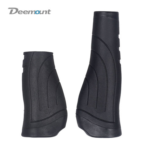 Deemount Cycle Hand Grips 137/93mm Handlebar Lock Rubber Casing Sheath Ergonomic Rest Non Skid Bar End Swivel Handle P8 SP8 ► Photo 1/6