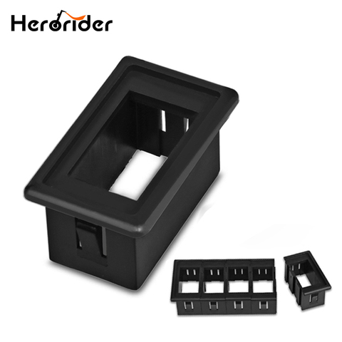 2/3/4/6 Way Rocker Switch Panel Housing Holder For Car Boat Type Auto Parts Switches Housing Holder ► Photo 1/6