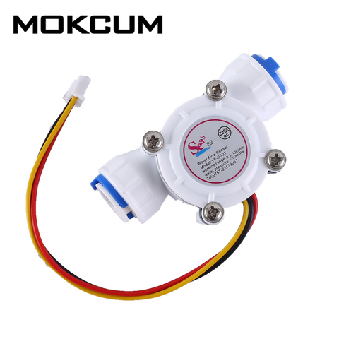 DC 5V 24V 3/8inch G3/8 Water Flow Hall Sensor Switch Flowmeter Hall Sensor Counter 0.8MPa 10L/min ► Photo 1/6