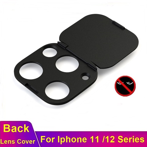 Tongdaytech Phone Back Camera Lens WebCam Cover Plastic Sticker Privacy Screen Protective Camera Case For iPhone 12 11 Pro Max ► Photo 1/6