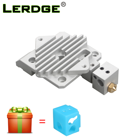 LERDGE Titan Aero Heat Sink Cooling block V6 Extruder Short Range Hotend 1.75mm Radiator  3D Printer Parts ► Photo 1/6