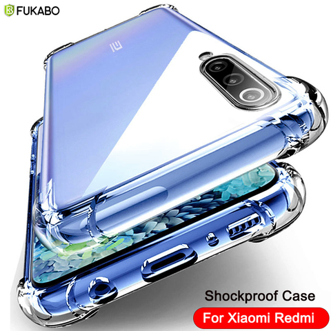 Shockproof Case For Xiaomi Mi Note 10 Pro 9 6 8 SE 9T A2 A3 Lite Mix 2s Redmi Note 9s 8 7 6 9A K30 Pro 8T 6A 7A 8A 5 Plus Cover ► Photo 1/6