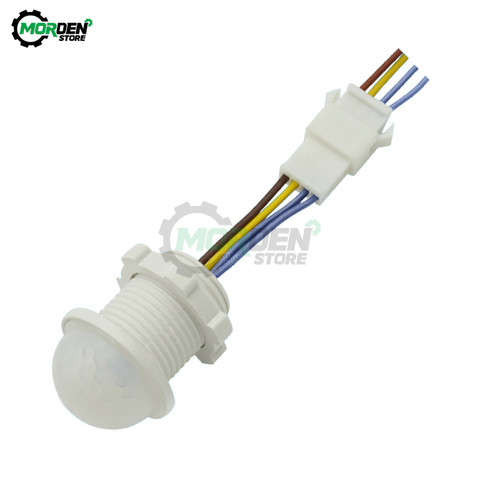 AC 220V Infrared PIR Probe LED Body Motion Sensor Infrared Induction Switch Automatic LED Light Lamp Controller Switch 100W ► Photo 1/3